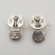 JennyShop Cute cat earrings, holiday jewelry for women's holiday