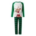 thumbnail image 2 of Couple Matching Pajamas Set Soft Holiday Sleepwear Christmas Matching Pjs for Adults, 2 of 10