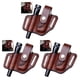 thumbnail image 4 of Injueey Bolsa de almacenamiento de herramientas , bolsas de herramientas de estilo Simple, contenedor de transporte, bolsa organizadora, Marrón 3Conjunto, 4 of 6
