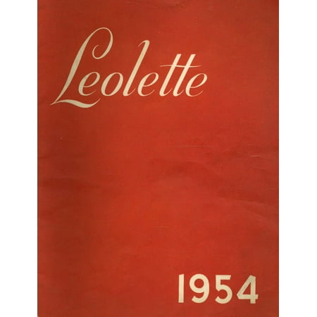 (Custom Reprint) Yearbook: 1954 Upper Leacock High School - Leolette Yearbook (Leola PA)