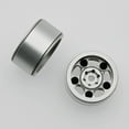 thumbnail image 3 of 4 piezas RC Car Rim para Axial SCX24 axi000000001 AXI90081 RC Car Plata perfke Eje de rueda de coche RC, 3 of 7