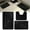 Black, variant on 3Pcs Bath Rugs Leaf Bath Mat Set Non-Slip Strong Water Absorbent Bathroom Rugs Polyester Fabric Machine Washable Bathroom Carpet Bathroom Mat Toilet Mat Bath Mats for Bathroom(Blackish Green)