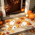 thumbnail image 4 of Sulaicai Cute Ghost Pumpkin Halloween Doormat, Non Slip Absorbent Washable Entrance Welcome Mat, Seasonal Holiday Decor Rug for Porch Kitchen Bathroom Bedroom Indoor Outdoor, 4 of 7