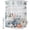 gray, variant on Shower Curtains for Bathroom, Blue Pumpkin Coastal Fall Waterproof Fabric Shower Curtain, Thanksgiving Starfish Summer Beach Decorative Bathroom Curtain for Bathtub, 36"x72", No Hooks Included