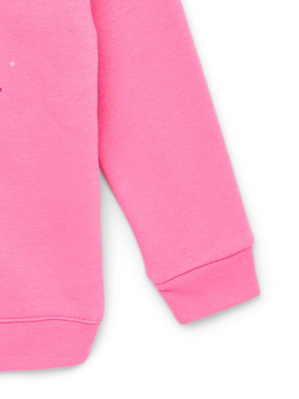 Garanimals Toddler Girl Graphic Fleece Sweatshirt, Sizes 2T-5T