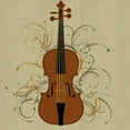 thumbnail image 2 of CafePress - Violin Swirls (For Dark Colours) - Canvas Lunch Bag with Strap Handle, 2 of 2
