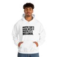 thumbnail image 4 of Maybe She is Born With It Maybe Melanin Unisex Hoodie, S-5XL Black Beauty, 4 of 5