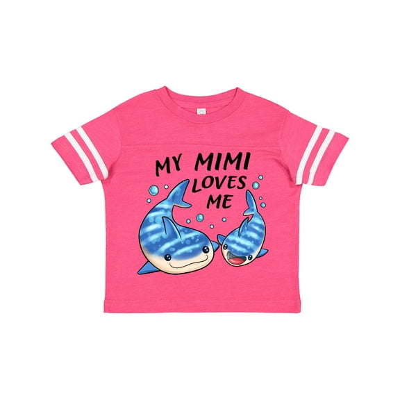 Inktastic My Mimi Loves Me Whale Shark Boys or Girls Toddler T-Shirt