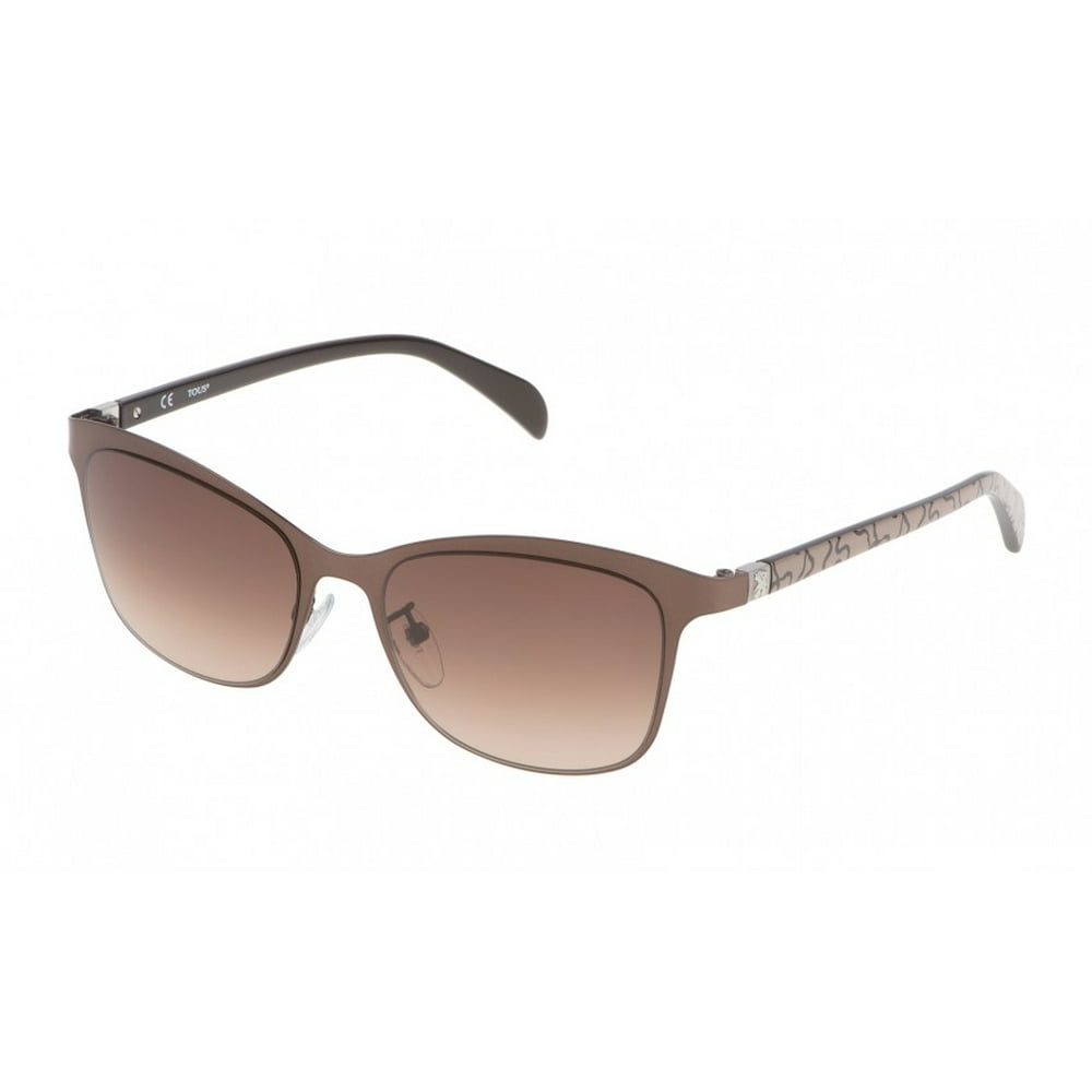 Tous SUNGLASSES POLARIZED FASHION SUN GLASSES TOUS SHINY BROWN