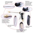 thumbnail image 6 of Ruroz High Pressure Water Hose Nozzle Long Spray Nozzle, Garden Hose Nozzle Duty Alloy Sprayer Nozzle High Pressure Spray Gun for Car Washing, Outdoor Gardening, Pets Shower, Patio Cleaning, 6 of 9