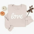 thumbnail image 4 of Goodtrade8 Valentine Tops for Women Gifts Long Sleeve Heart Holiday Valentines Top Women Casual Crewneck Pullover, 4 of 5