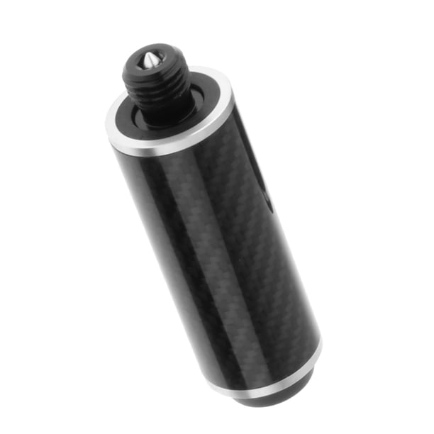 Extensión de taco de billar para billar, diámetro extendido, extensión de extremo de taco de 1,3" Longitud 8 cm Cola Extensión de taco de billar