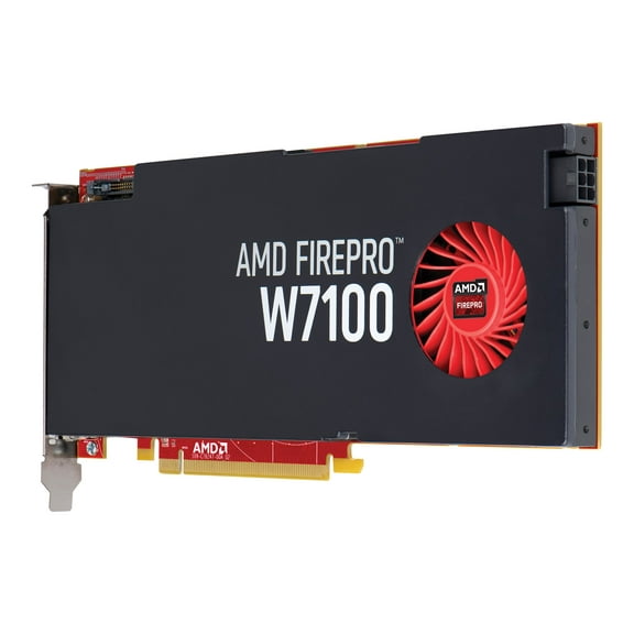 HP AMD FirePro W7100 8GB DPx4 GDDR5 256-bit Workstation Graphics Card 803269-001 J3G93AT