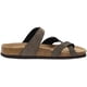 thumbnail image 3 of Sandalias de mujer con plantilla de corcho, sandalias deslizantes ajustables, correa de doble hebilla, chanclas informales de verano, sandalias de playa con punta abierta Ormromra LRWJ643-5, 3 of 5