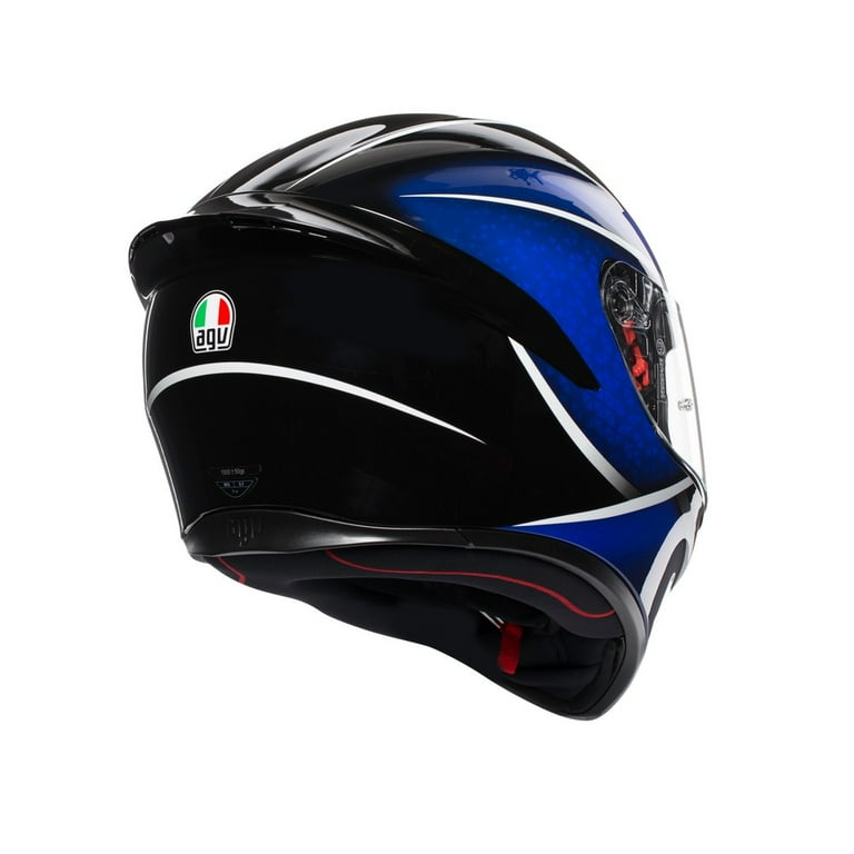 AGV K1 ブラック Mサイズ ブルーミラー AGV Full Face K-1 Qualify Helmet - Black/Blue - MS - Walmart.com