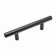 thumbnail image 3 of Utopia Alley 25pcs Carli Pull Handle - Decorative Cabinet Drop Pull Handles- Vintage Cabinet Hardware with Hand Finished Matt Black - Metal Drawer Pull Handle, 3.0" Center to Center, 3 of 8