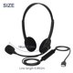 thumbnail image 2 of Auriculares USB con micrófono con cancelación de ruido para oficina, centro de llamadas y hogar., 2 of 8