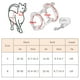 thumbnail image 4 of Arnés y correa ajustables para gatos para pasear gatitos Sphynx, collar con correa para cachorros, arneses para mascotas a prueba de escape, accesorios para gatos, 4 of 5
