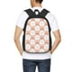 thumbnail image 4 of Disketp love plaid fox Mochila Minimalista de Gran Capacidad, Mochila de Viaje para Escuela, Trabajo o Uso Diario, 4 of 6
