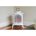 thumbnail image 3 of e-Flame USA Tahoe 24" LED Portable Electric Fireplace - Winter White, 3 of 8