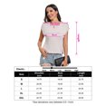 thumbnail image 5 of Womens Solid Knitted Sleeveless Button Vest Round Neck Sweater Casual Pullover Thin Tank Tops, 5 of 5