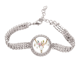 thumbnail image 1 of Pulsera de tobillera de cadena de tenis Unbranded Cabeza de ciervo Flower Leaf joyería de diamantes, 1 of 3