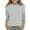 YGrey1052, variant on MEZZALL Girls Casual Lightweight Knit Shirt Crew Neck 3/4 Sleeve Shirt Tops Comfy Loose Solid Color Girls Pullover 5 13 Years 7-8 Years Classic Kids Wear