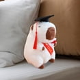 thumbnail image 6 of MERIGLARE Capybara Doll, Stuffed Animals, Home Decoration, Plush Capybara Toy, Plush Toy, Toys for Graduation Gifts, Parties, Collectibles for Children White, 6 of 8