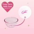 thumbnail image 6 of Paris Hilton 3-Piece Nesting Glass Mixing Prep Bowl Set, Microwave and Dishwasher Safe, Pink Tinted Glass, 6 of 7