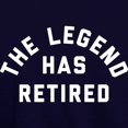 thumbnail image 3 of CafePress - The Legend Has Retired - Pullover Hoodie, Classic & Comfortable Hooded Sweatshirt, 3 of 4