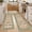 Beige/Green, variant on Boho Kitchen Rugs Sets 3 Piece with Runner Non Slip Kitchen Mats for Floor Washable Bohemian Runner Rug Set of 3