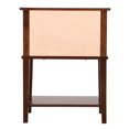 thumbnail image 4 of Glory Furniture Newton 2 Drawer Nightstand in Cappuccino, 4 of 5