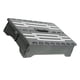 thumbnail image 2 of Sonducket Escalera de mano para un fácil almacenamiento Taburete plegable de plástico resistente y no tóxico, curva humanizada carpas, 2 of 6