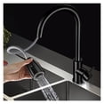 thumbnail image 3 of Kitchen Faucets Silver Single Handle Pull Out Kitchen Tap Single Hole Handle Swivel 360 Degree Water Mixer Tap Taps ,Built To Last, 3 of 7