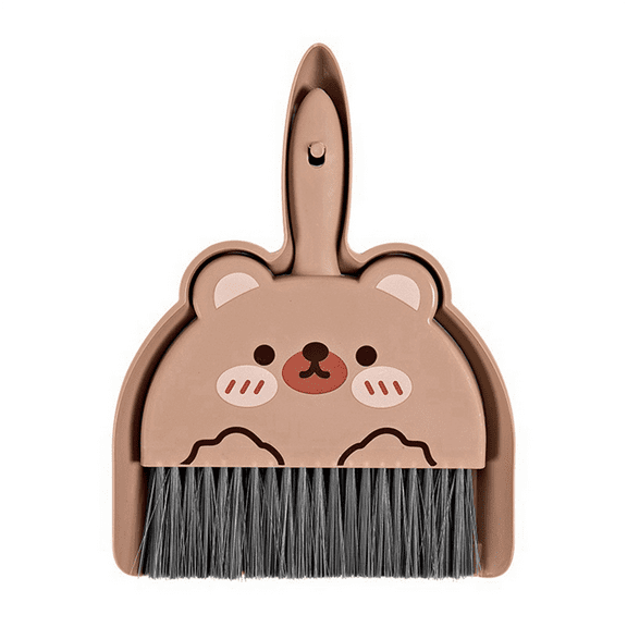 Mini Broom Dustpan Kids Cute Cartoon Small Cleaning Set Pretend Play Toys Toddler Little Housekeeping Hel