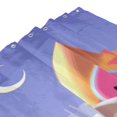 thumbnail image 4 of Cortina de ducha Superkitties con diseño de dibujos animados, con 12 ganchos, impermeable, lavable, de poliéster, para decoración del baño, 60 x 72 pulgadas, de hierro, 4 of 8