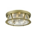 thumbnail image 2 of 4 Light Flush Mount In Transitional Style-6.5 Inches Tall And 20 Inches Wide-Rubbed Brass  Finish Z-Lite 491F4-Rb, 2 of 2