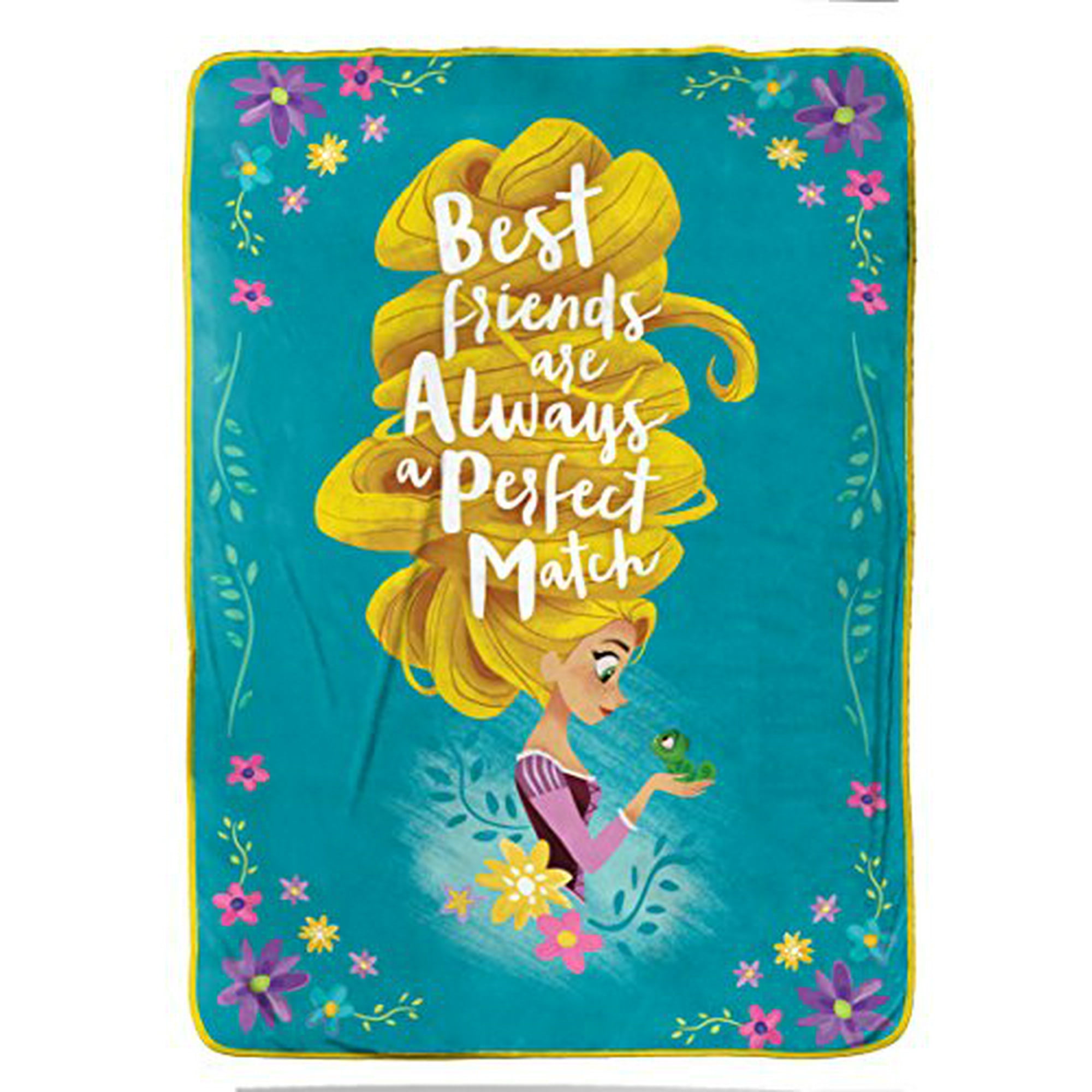 Disney Tangled There Is More 62 X 90 Plush Twin Blanket Disney Tangled There Is More 62 X 90 Plush Twin Blanket