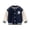 R12/Navy, variant on Vividxx Boys Jacket Boys Thicken Baseball Jacket With Letter Printed Stylish Stand Collar Outerwear Comfortable Casual Coat For Children 18-24 Months