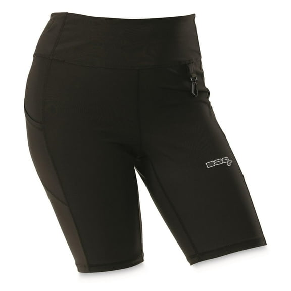 DSG Outerwear High Waisted Boat Shorts - UPF 50 , Dark Charcoal, Medium