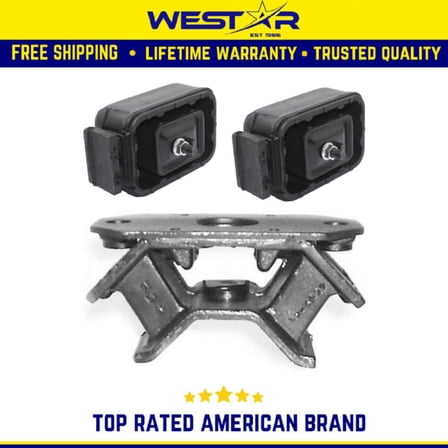 1990-1997 Geo Tracker 1.6L Engine Motor & Trans Mount Set 3PCS Replaces 8825