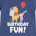 thumbnail image 3 of Winnie the Pooh - Birthday Fun - Youth Girls Fitted Short Sleeve T-Shirt, 3 of 5