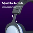 thumbnail image 6 of Gaming Headset with Mic, Noise Cancelling Gaming Headset, Wired Gaming Headphones, Multiplatform Wired Over-the-Ear Gaming Headset for PC, PS5, PS4, Xbox Series X|S, Xbox One, Nintendo Switch, Mobile, 6 of 8
