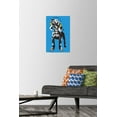 thumbnail image 2 of Keith Kimberlin - Puppy - Modern Weimaraner Pop Art Wall Poster with Push Pins, 14.725" x 22.375", 2 of 3