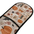 thumbnail image 4 of Yayeee Double Oven Mitt Kitchen Heat Resistant Baking 35" x7" Quilted Glove, Fall Acorns Pattern, 4 of 6