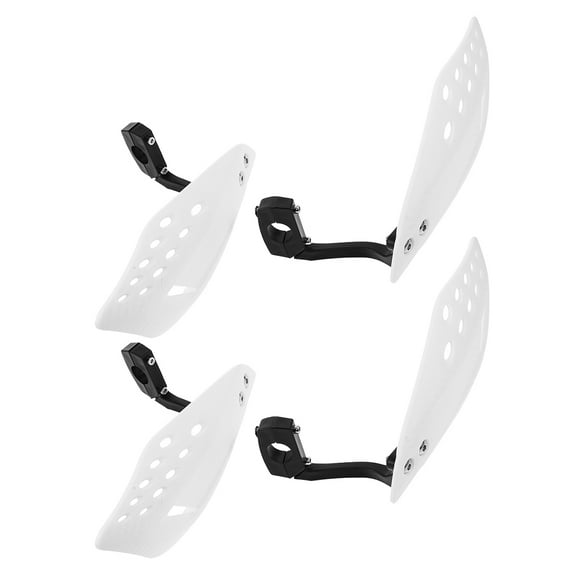 Hemoton 2 Pairs Of Handlebar Hand Guard Motorcycle Handlebars Protector Motorbike Replacement Hand Guard Plastic Handguard for Dirtbike ATV Handlebar Guards