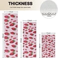 thumbnail image 4 of Strawberry Plants Fruit Dot Pink Pattern Kitchen Rugs Sets Of 3,Kitchen Runner Rugs Non Skid Washable,Decorative Kitchen Floor Mats for Kitchen,Sink,Laundry,17"x30"+ 17"x47" + 17"x59", 4 of 6
