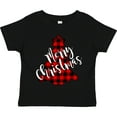 thumbnail image 3 of Inktastic Red Buffalo Plaid Christmas Tree Boys or Girls Toddler T-Shirt, 3 of 5