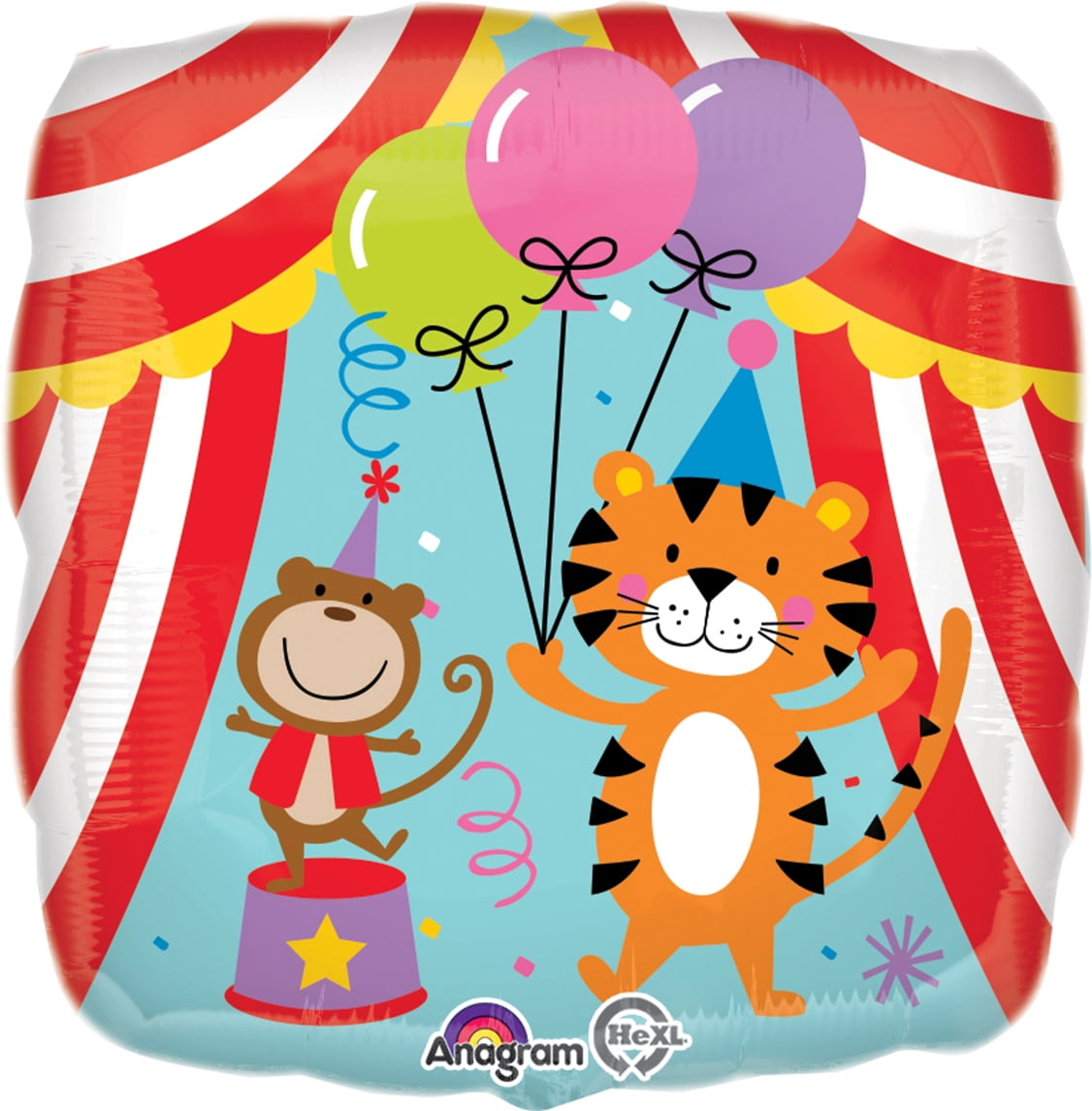 The ULTIMATE Circus Animal Birthday Party Supplies Decoration Balloon Kit