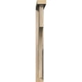 thumbnail image 2 of Ekena Millwork 3 1/2"W x 26"D x 34"H Westlake Block Smooth Bracket w/ Offset Brace, Douglas Fir, 2 of 25